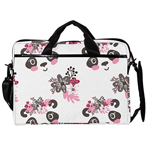 Bolso bandolera para portátil de 15,4" que protege tu ordenador con estilo de panda