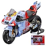 HTLNUZD 2024 1/18 GP23#93 Motorcycle Adult Alloy Miniature Diecast Model GP Collection Custom Gift