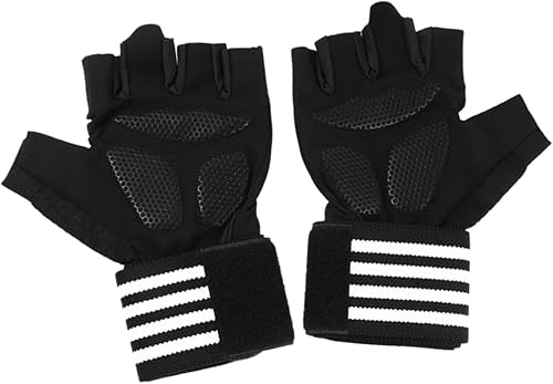 Miniatura 1 de DOITOOL 1 par de guantes de ejercicio para gimnasio hombre glives guantes de fitness para hombres guantes para entrenamiento guantes sin dedos