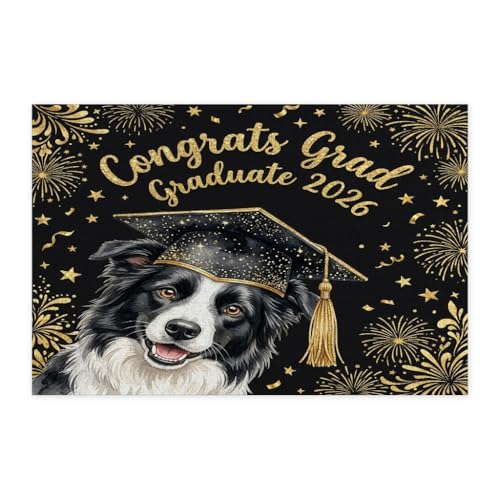 Rompecabezas de Border Collie de 1000 piezas, ideal para relajarse y decorar tu sala en madera