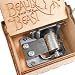INHEMI Caja de Música de Madera de La Bella y la Bestia,...