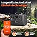 EXTRALINK EPS-S1500F Tragbare Powerstation LiFePO4 1568 Wh 1500W 2xUSB 1xUSBC PD 100W MPPT Solar Powerstation Solarbetrieben 2x 230V AC 1xDC LED Display Notstrom Camping Wohnmobil Stromgenerator