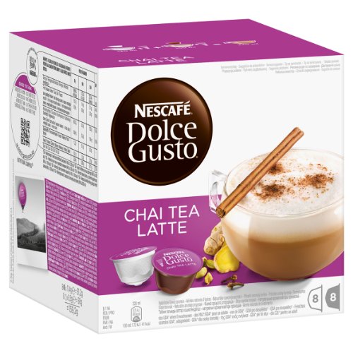 Nescafé Dolce Gusto Chai Tea Latte, Paquete de 6, 6 x 16 Cápsulas (48 Tazas) - Imagen 3