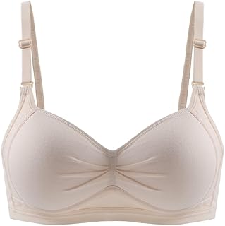 حمالات صدر لاسلكية مريحة للصدر الصغيرة بطانة رفيعة ثلاثية الابعاد اشرطة امامية قابلة للتعديل خطاف خلفي واغلاق عين للنساء خالٍ من الأسلاك