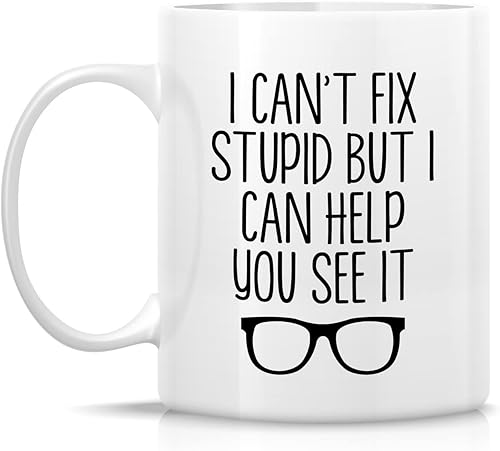 Vista 104 de Retreez Taza divertida – Trust Me I'm Almost a Doctor - Tazas de café de cerámica de 11 onzas – Divertido, sarcasmo, sarcástico, motivacional