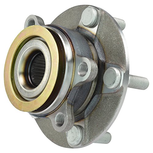 Image of TRQ Front Left and Right Wheel Bearing and Hub Assembly Set 2 Piece Compatible with 2008-2013 Nissan Rogue 2014-2015 Rogue Select 2007-2012 Sentra SE-R 2007-2012 Sentra SE-R Spec V