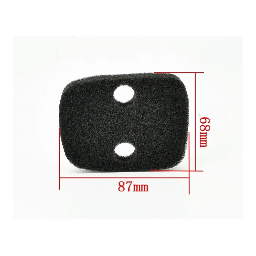 Elemento de filtro de aire compatible con desbrozadora G3K, G35L, G45L, BC3410, BC4310, BK3402 y BK4302. Reemplazo de espuma purificadora de aire.(50 pcs)