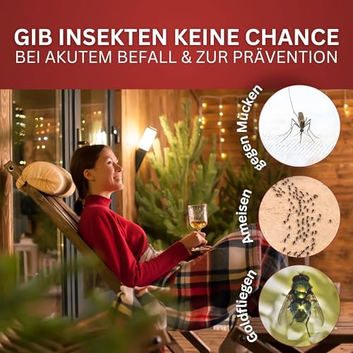 BIOFORMEL LTK-008 Insektenspray für fliegende & kriechende Insekten bekämpfen - Insektenmittel - Anti-Insekten-Spray mit Sofortwirkung - Insektenschutz Spray mit Langzeitschutz (500 ml)