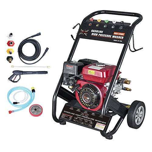dirty pro toolsu0099 Petrol washer Heavy Duty 170 BAR 2500PSI Petrol Driven Pressure Power Jet Washer