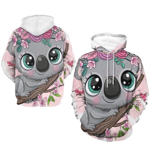 Sweat à Capuche Koala : Le Cadeau Unisexe Idéal en Taille S - 7