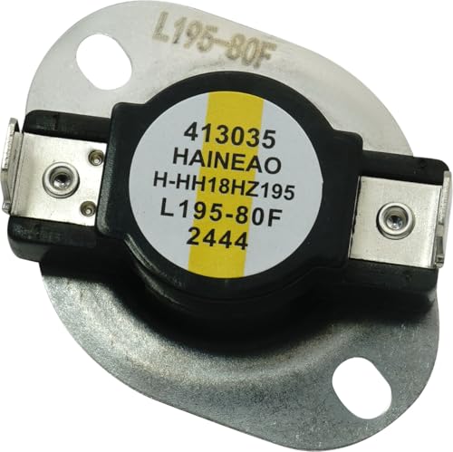 HH18HZ195 Furnace Thermostat Limit Switch L195-80F for HVAC