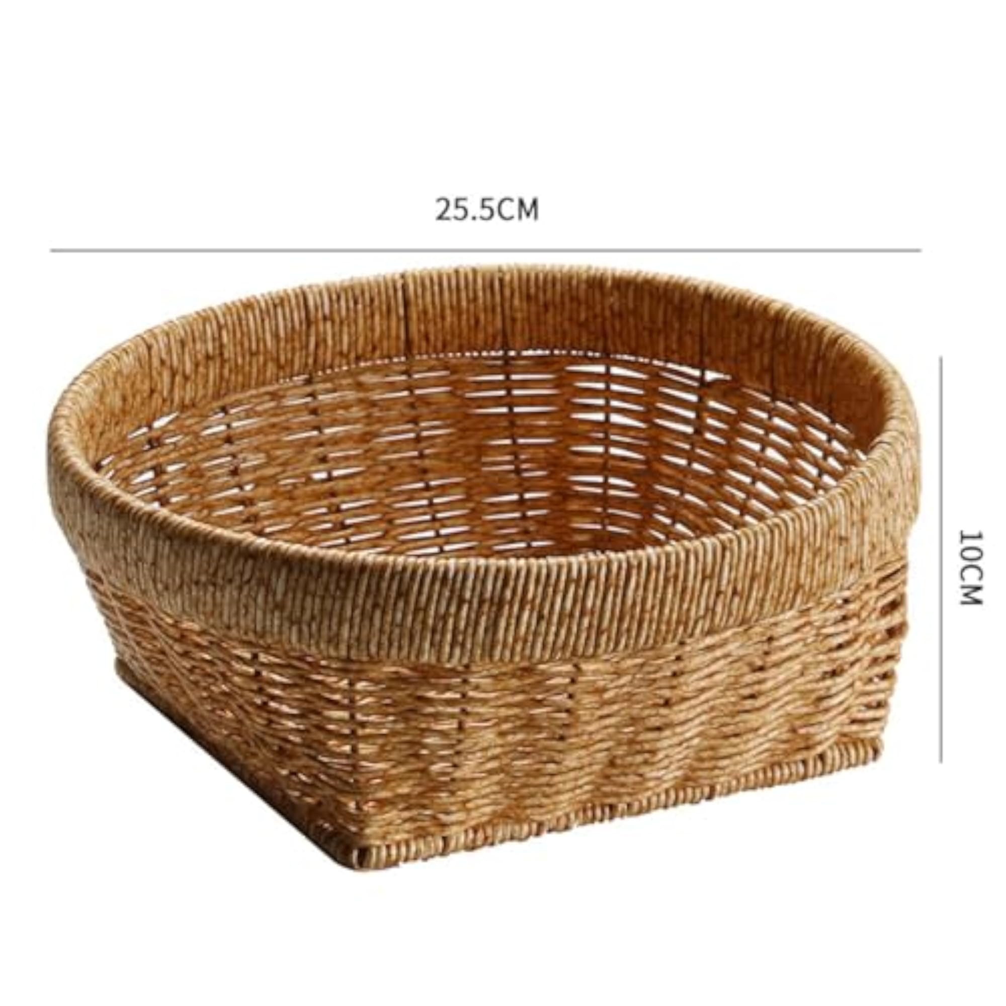 Hand Woven Basket Serving Basket for Snacks, Party Display