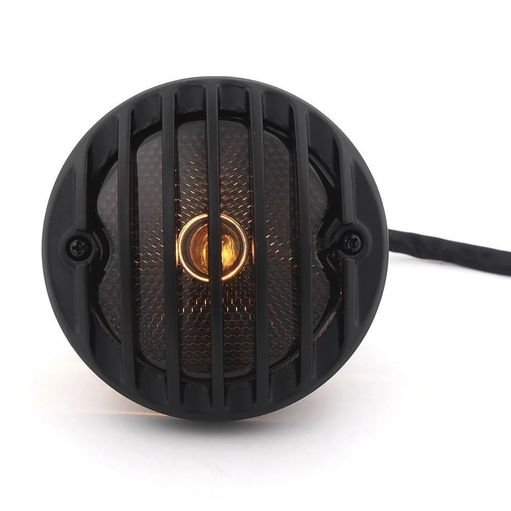 Clignotants Feux Feux arrière ronds noirs pour Moto pour Ha&rley Bobber Chopper, éclairage de frein arrière, indicateur de lampe, accessoires