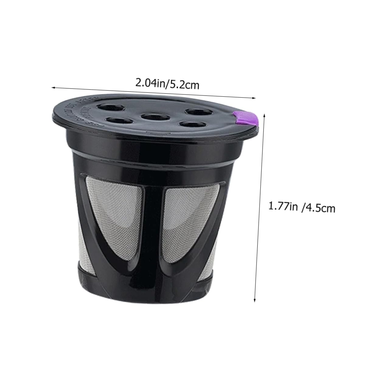 Cabilock 8piezas Filtros De Café Reutilizables De Inoxidable Accesorios Para Cafeteras De Café Compatibles Filtro De Espresso Para Sabores Exquisitos