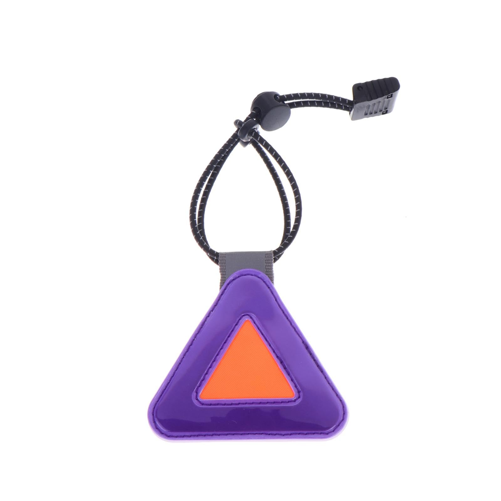 Multi Functional Reflective Label for Bike Triangle Signs Night Safety Warning Pendant