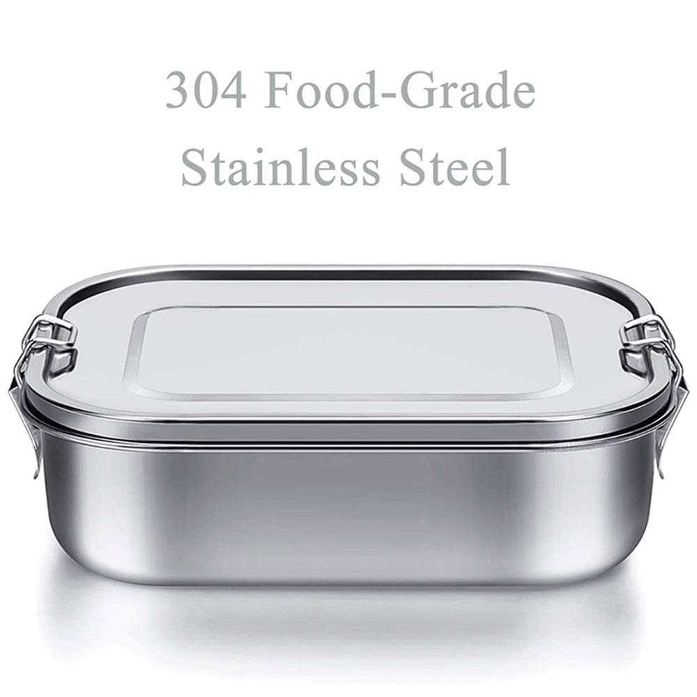 fiambrera, Bento Boxes Fiambrera de acero inoxidable for contenedor(1200ml)