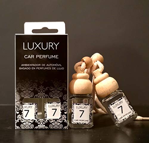 Luxury Car Perfume Nº 7 Tipo One Million 8ml /Pack 2 u./Ambientador de coche/Perfume para coche/Alta perfumeria