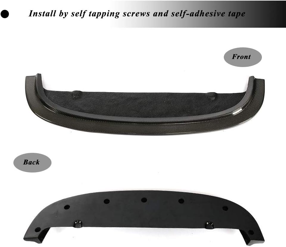E90 E92 E93 M3 CF Front Lip, fits BMW 3 Series E90 E92 E93 M3 2008-2014 Carbon Fiber Front Chin Spoiler Air Dam Protector Guard