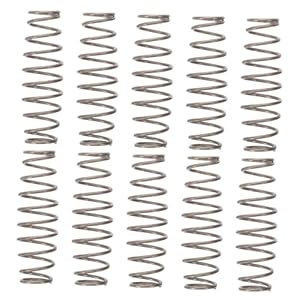 Happyyami Replacement Pruning Shears Spring 10pcs Garden Shears Spring Part Stainless Steel Material for Bypass Pruners