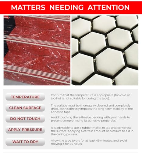 Image of Anti Slip Tape for Stairs | Strong Grip, Waterproof & Heavy Duty | Non-Skid Safety Tape for Home, Steps, Bathroom & Outdoor Floors | 50mm x 5 Meter (Single Roll - Ideal for Small Areas)