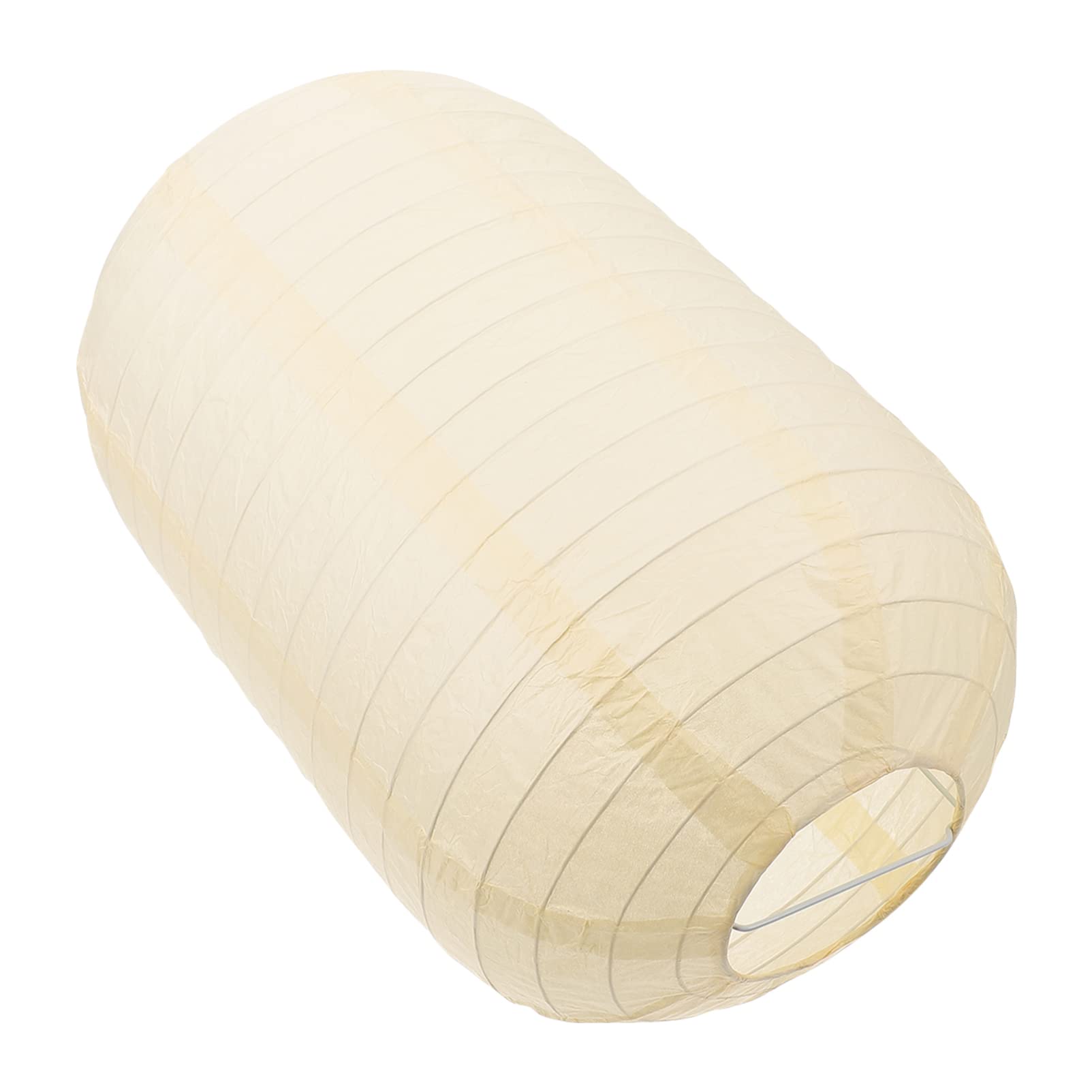 2Pcs Japanese Lantern Lamp : Beige Lanterns for Indoor Outdoor Home Yard Ramen Restaurant Decoration Japanese Paper Lanterns Hanging Lanterns for Festival Decorations