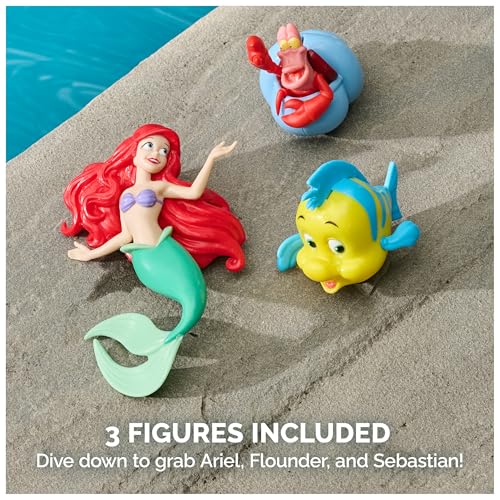 Image of SwimWays Disney The Little Mermaid Dive Characters Pool Toy 3-Pack; Ages 5+