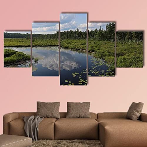 Tableau imprimé sur toile Canada pour une deco murale évasion