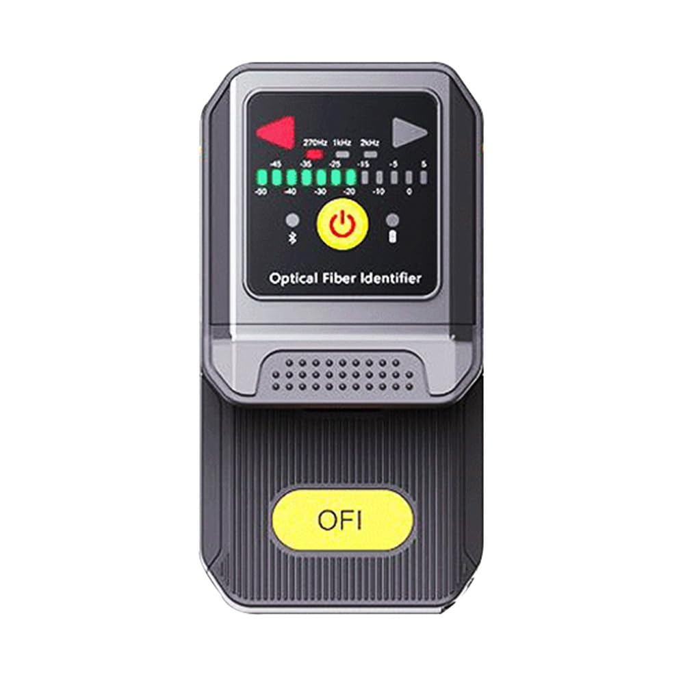 Jnchdghwa Gray-Black Mini -430 Optic Fiber Identifier Live Fiber Optical Identification 800-1700Nm Visual Fault Locator For Fiber Cables