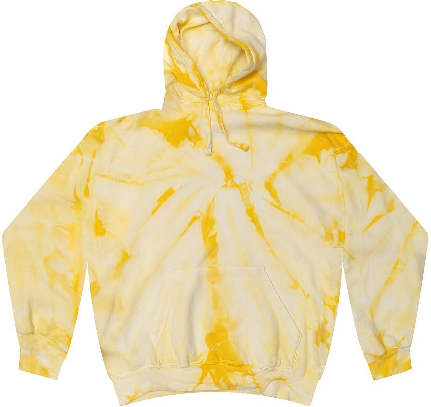 Image of Colortone Tie Dye Pullover Hoodies for Women and Men - Classic Fit Sweatshirts