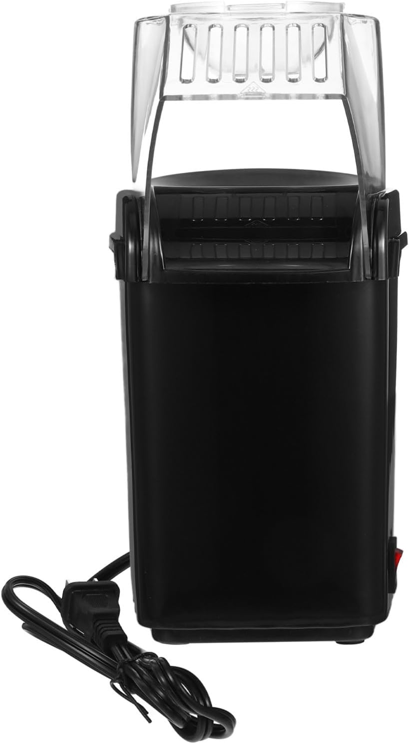 Mini Electric Hot Air Popcorn Popper Machine Ac110v Black