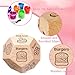 Fathers Day Dad Gifts for Husband, Couple Mens Women Valentine Gifts for Boyfriend Girlfriend Husband Wife Anniversary, Date Night Food Dice, Easter Basket Stuffers