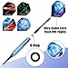 WIN.MAX Darts Plastic Tip - Soft Tip Darts Set - 12 Pcs 18 Gram with 100 Extra Dart Tips 12 Flights Flight Protectors and Wrench for Electronic Dart Board