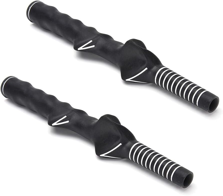 Right-Handed Golf Swing Training Grip Trainer, Black