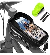 Housse Guidon Vélo Étanche LEMEGO - Pour Smartphone 6.5" | Rotation 360° | Écran Tactile | Transparente