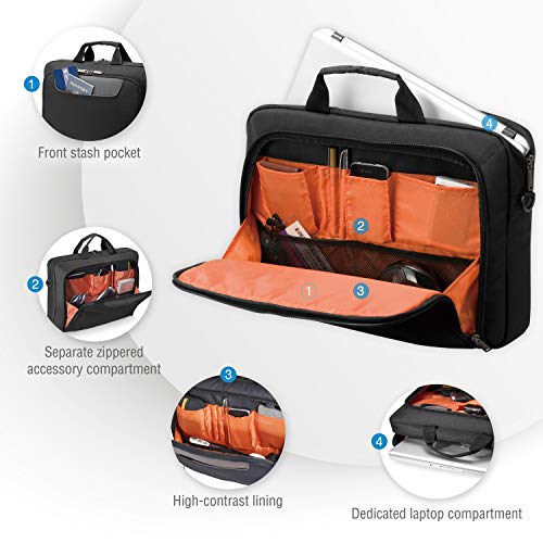 Everki-Advance-Laptop-Bag-Briefcase-Fits-up-to-16-Inch-EKB407NCH-Charcoal-16-inch