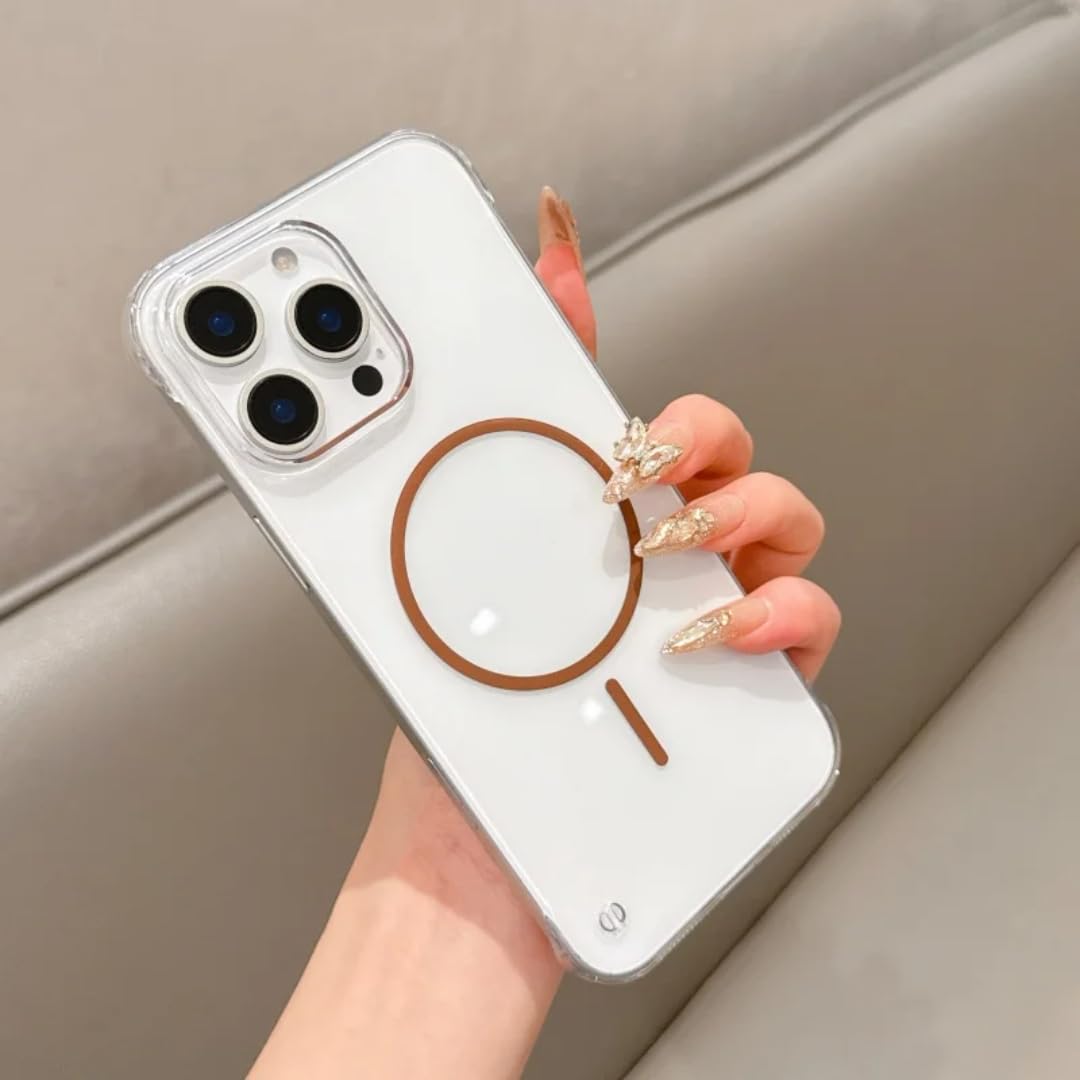 Coque transparente iPhone 14 Pro magnétique fine avec protection objectif surélevée - 8