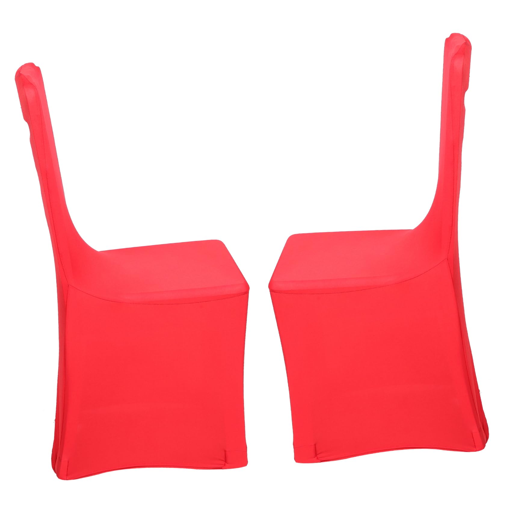 ULDIGI 2pcs Stretch Chair Covers for Weddings Parties Events Elastic Seat for Chairs Easy to Clean
