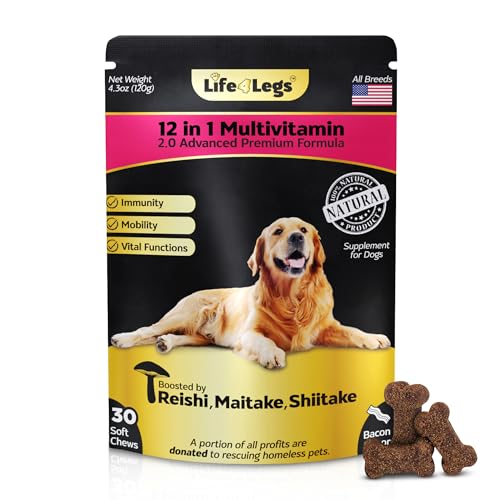 Soft Chews Dog Vitamins & Supplements – Dog Multivitamin – Hemp Oil Glucosamine Chondroitin Hip and Joint Support Health, Skin & Coat, Digestion & Immune Booster, Heart, Probiotics Soft Chews Dog Vitamins & Supplements – Dog Multivitamin – Hemp Oil Glucosamine Chondroitin Hip and Joint Support Health, Skin & Coat, Digestion & Immune Booster, Heart, Probiotics