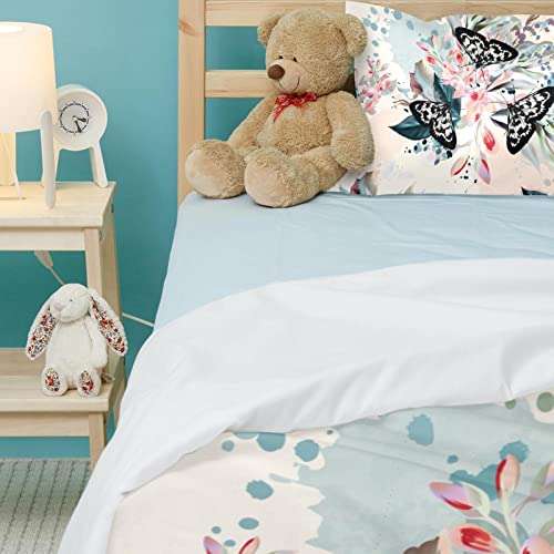 Parure de lit fleurs pour créer une chambre cocon chaleureuse - 5