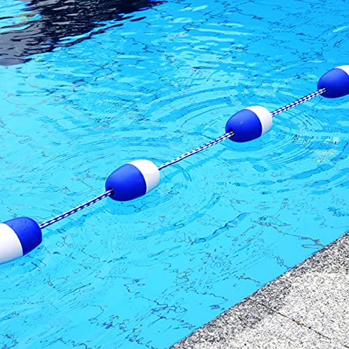 Ligne de séparation flottante pour piscine de 9m avec bouées