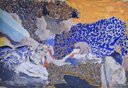 Cuadro en lienzo de Edouard Vuillard, reproducción artística de 60x90cm para salón u oficina