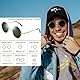 Joopin Klassische Runde Sonnenbrille Herren Hippie und Polarisierte Sonnenbrille Damen Rund Vintage Steampunk Retro Brille UV400 mit Metallrahmen (Gold G15 Grün)