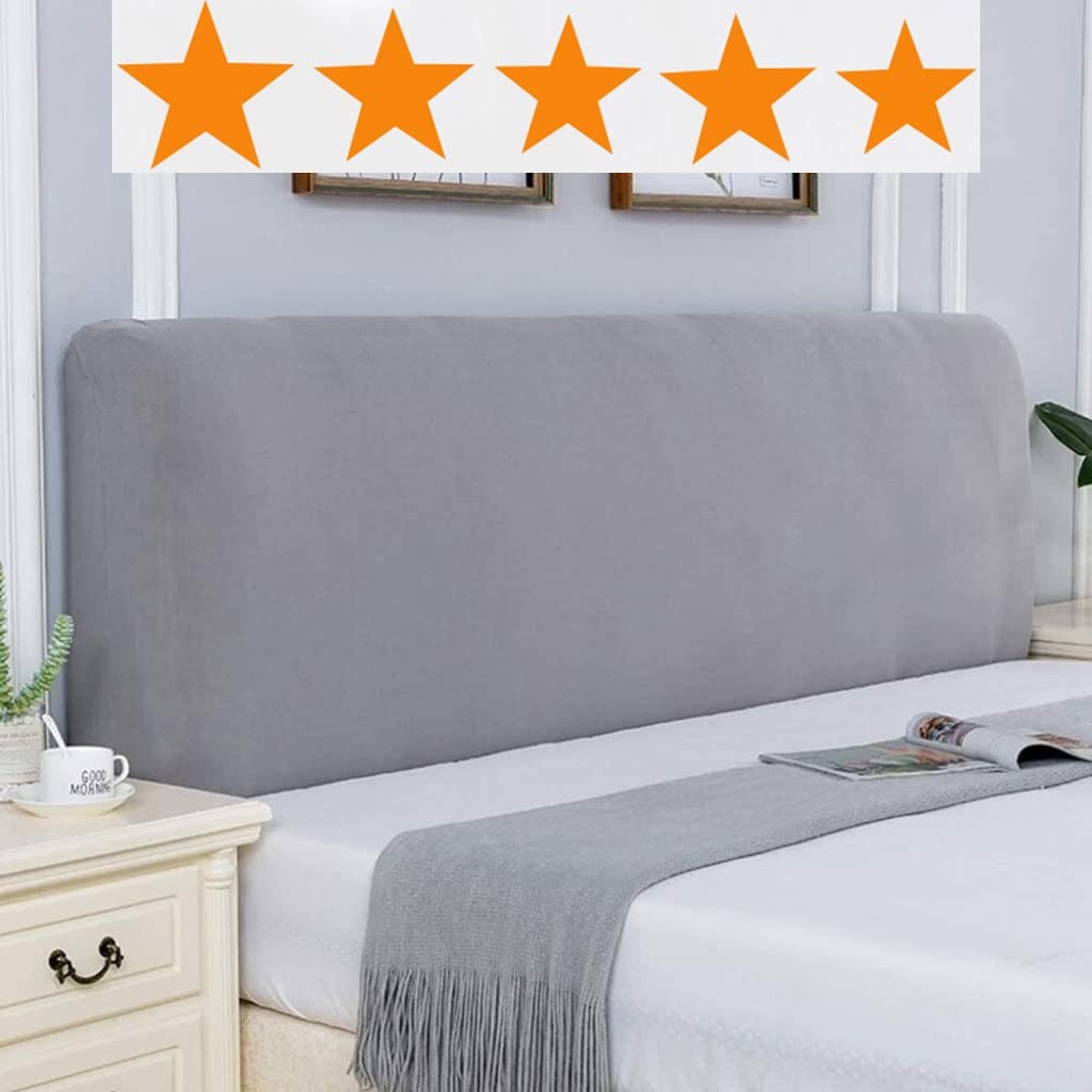 uyeoco Double/Single/King Bed Headboard Cover Cushion Cover/Elastic Headboard Slipcover Protective Cover Cotton Dust Cover Cover Thickened Anti-Scratch (Color : 16#, Size : 110cm-130cm)