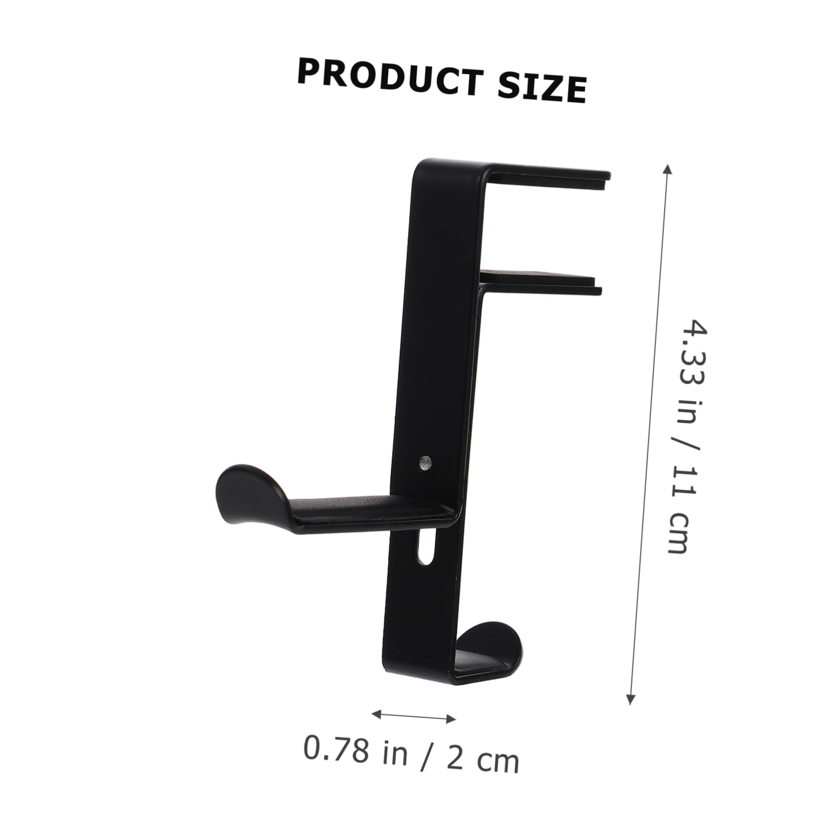 Gadpiparty 3pezzi Supporto Regolabile Per Cuffie Metallo Con Gancio Da Scrivania Per Auricolari Installazione Semplice e Design Elegante Protezione Pu Per Headset