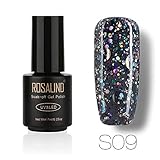 Lenfesh 7ML Gel Nagellack Nail Art Nagellack Glitzer Chameleon UV-Gel Nagellack Set Sternenhimmel UV LED Gel irisierend Lack Rainbow flakies Soak Off Lack