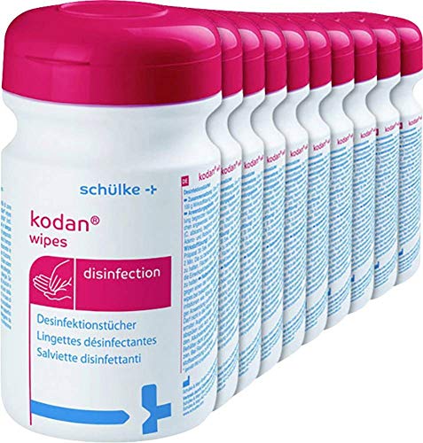 Kodan N 140401 désinfection efficace contre les impuretés de surface 900 lingettes