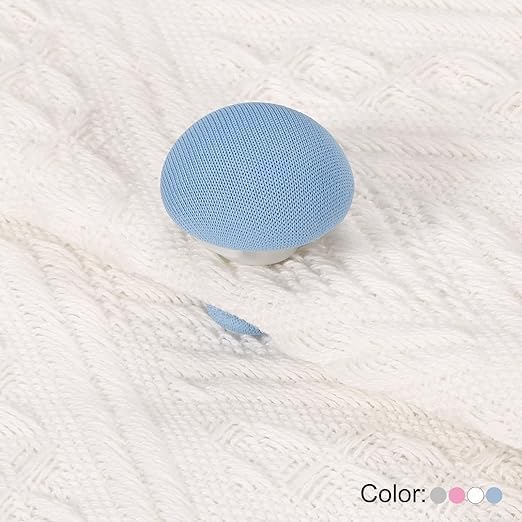 Kolorful Fixing Bed Sheets Clips Non-Slip Blanket Quilt Holder Cushions, Socks Mattress Coversand Stylish Double Sided Pin Soft Fabric Material (Blue, Set of 12) 3