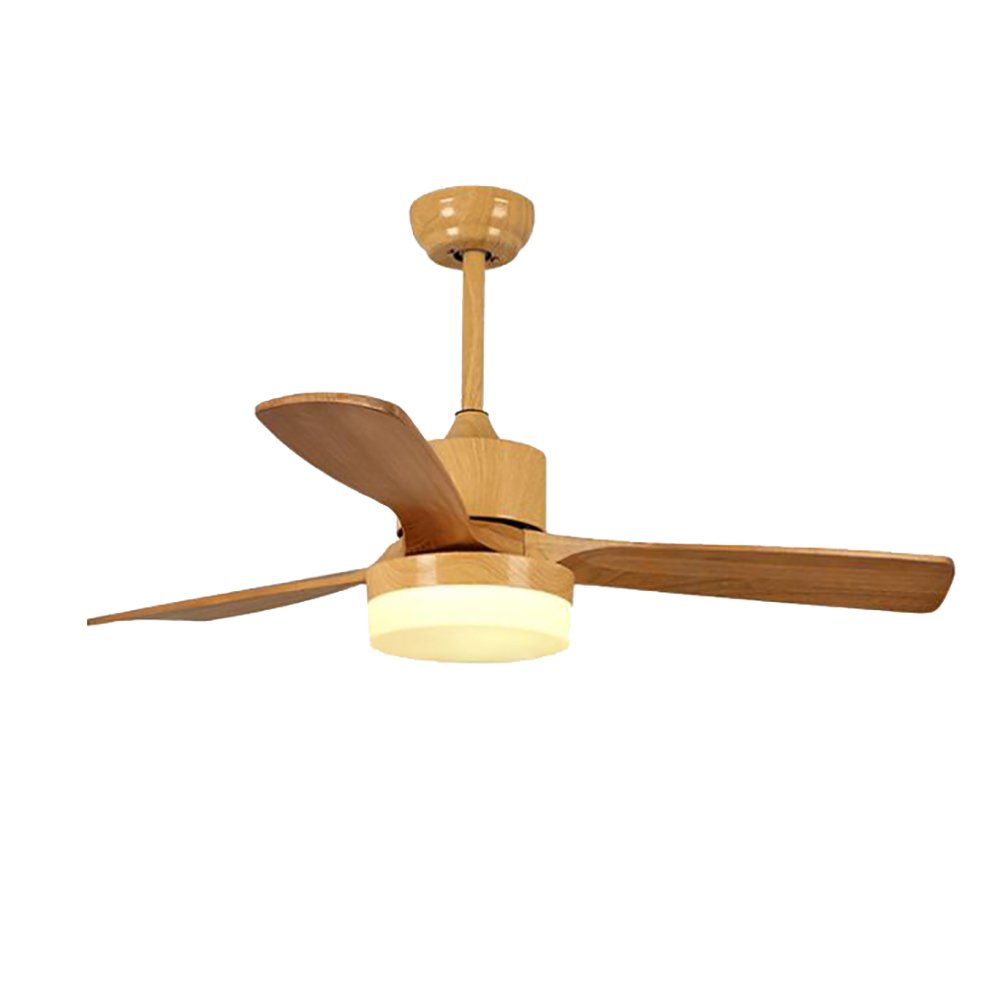Ventilateur de plafond avec éclairage LED au design Nordic épuré pour séjour