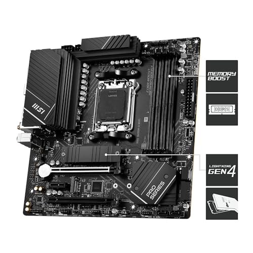 Image of MSI PRO B650M-A WiFi Motherboard AMD B650 Socket AM5 Micro ATX