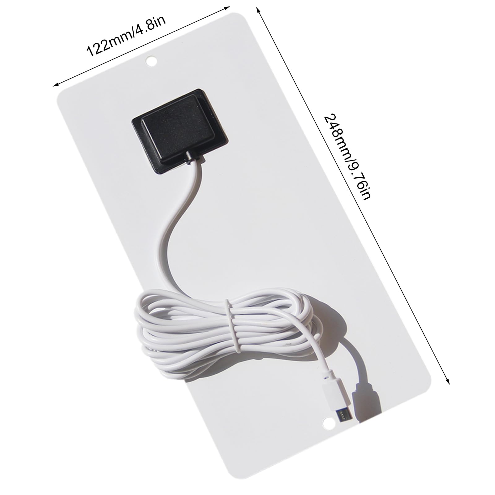 Pannello solare 4.5W per telecamera di sicurezza esterna 5V USB pannello solare addebita per batteria ricaricabile alimentato fotocamera
